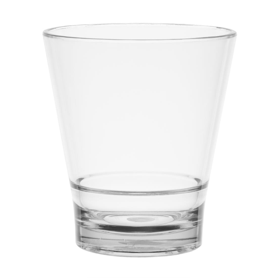 Olympia Kristallon Polycarbonate Stacking Tumblers Clear 350ml (6 Pack)