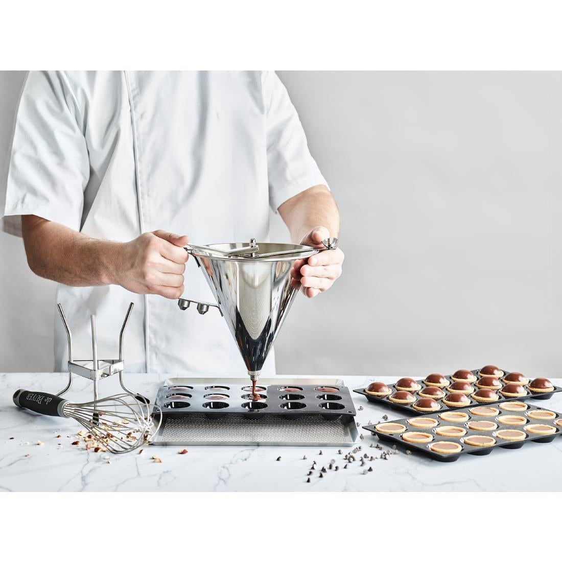 De Buyer Automatic Piston Funner Kwik Max 2 Nozzles 3.3ltr