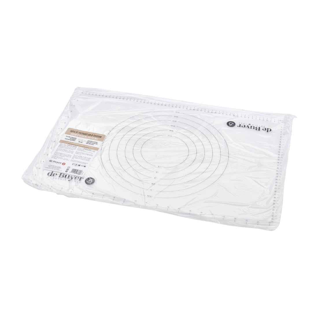 De Buyer Baking Non-Stick Silicone Mat Black
