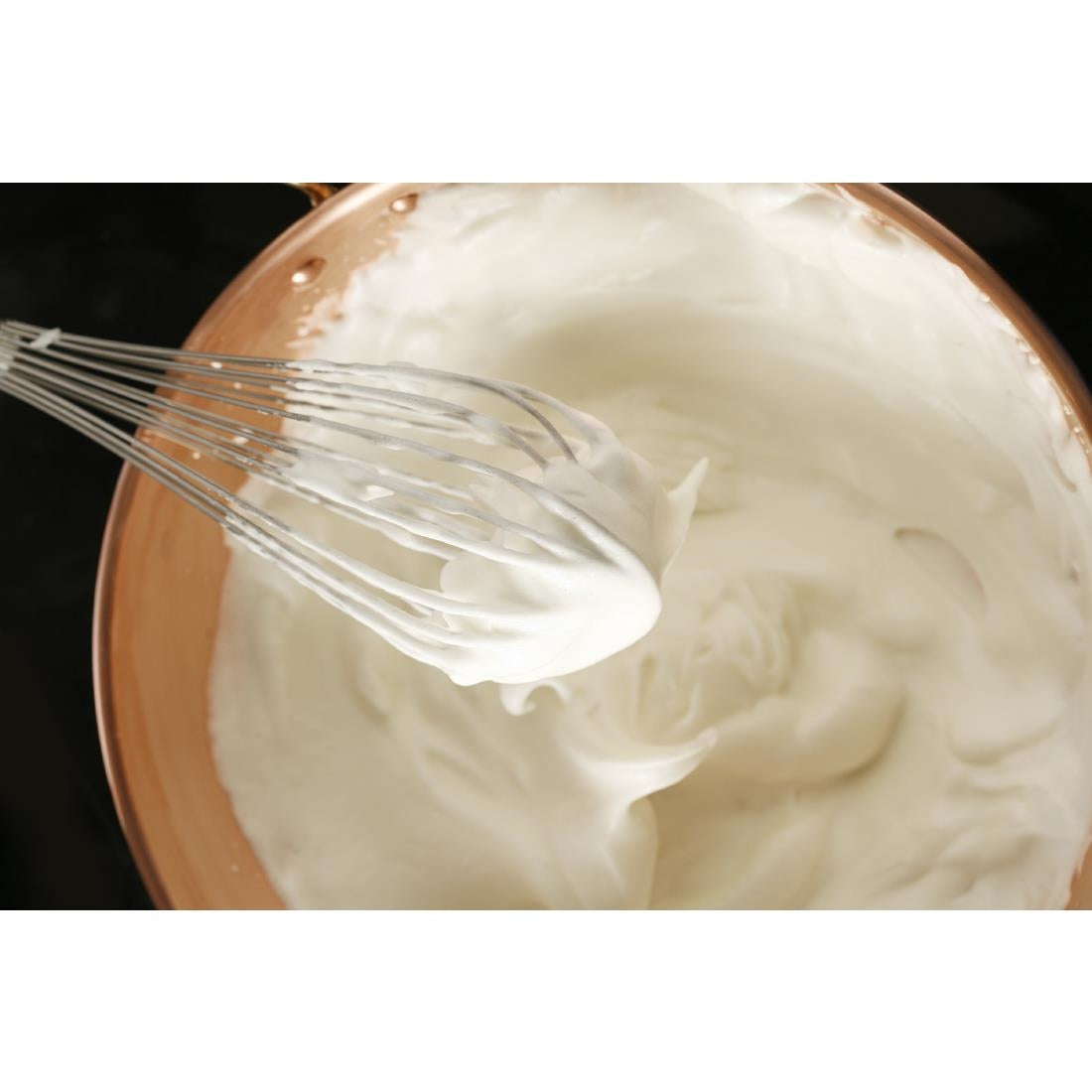 De Buyer Copper Egg Whites Bowl with Cast Iron Ring Handle 200mm