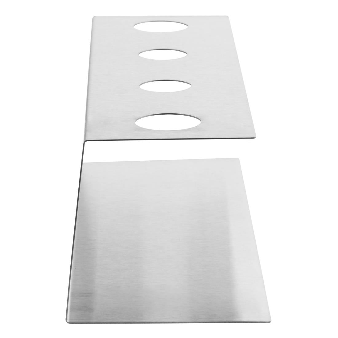 Olympia Ice Cream Holder 4 Cone Stainless Steel - 270x97x90mm