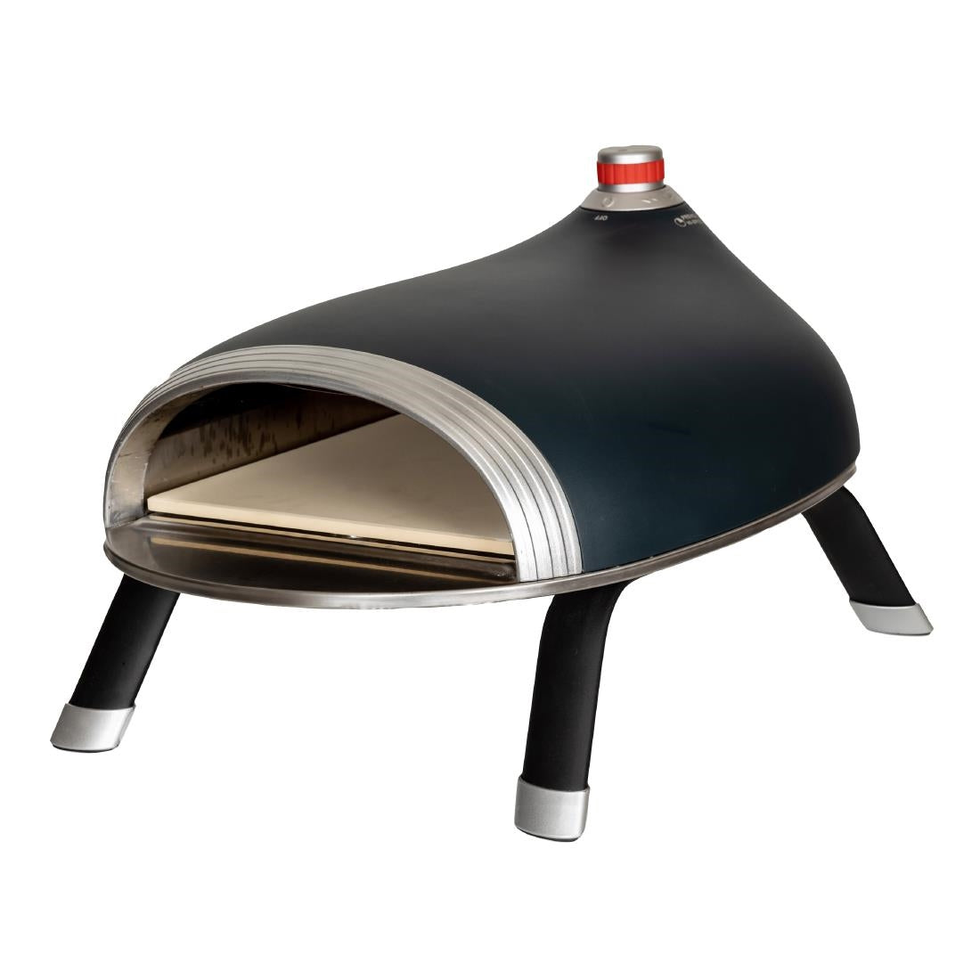 Diavolo Pizza Oven Bundle Navy (Pizza Oven, Regulator, Peel, Carry Handle, Temp Gun)