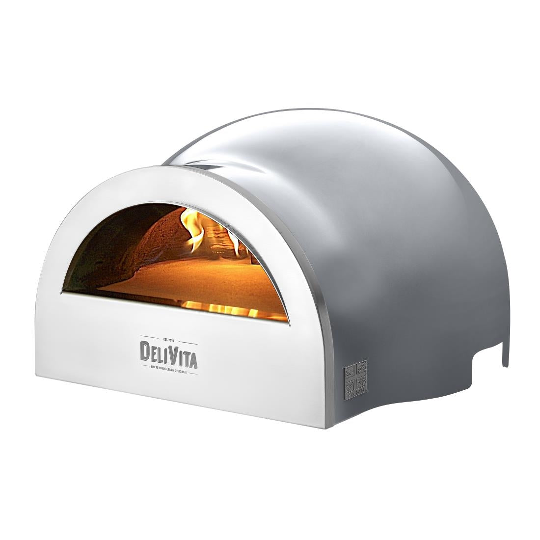 Delivita Pizza Oven Hale Grey