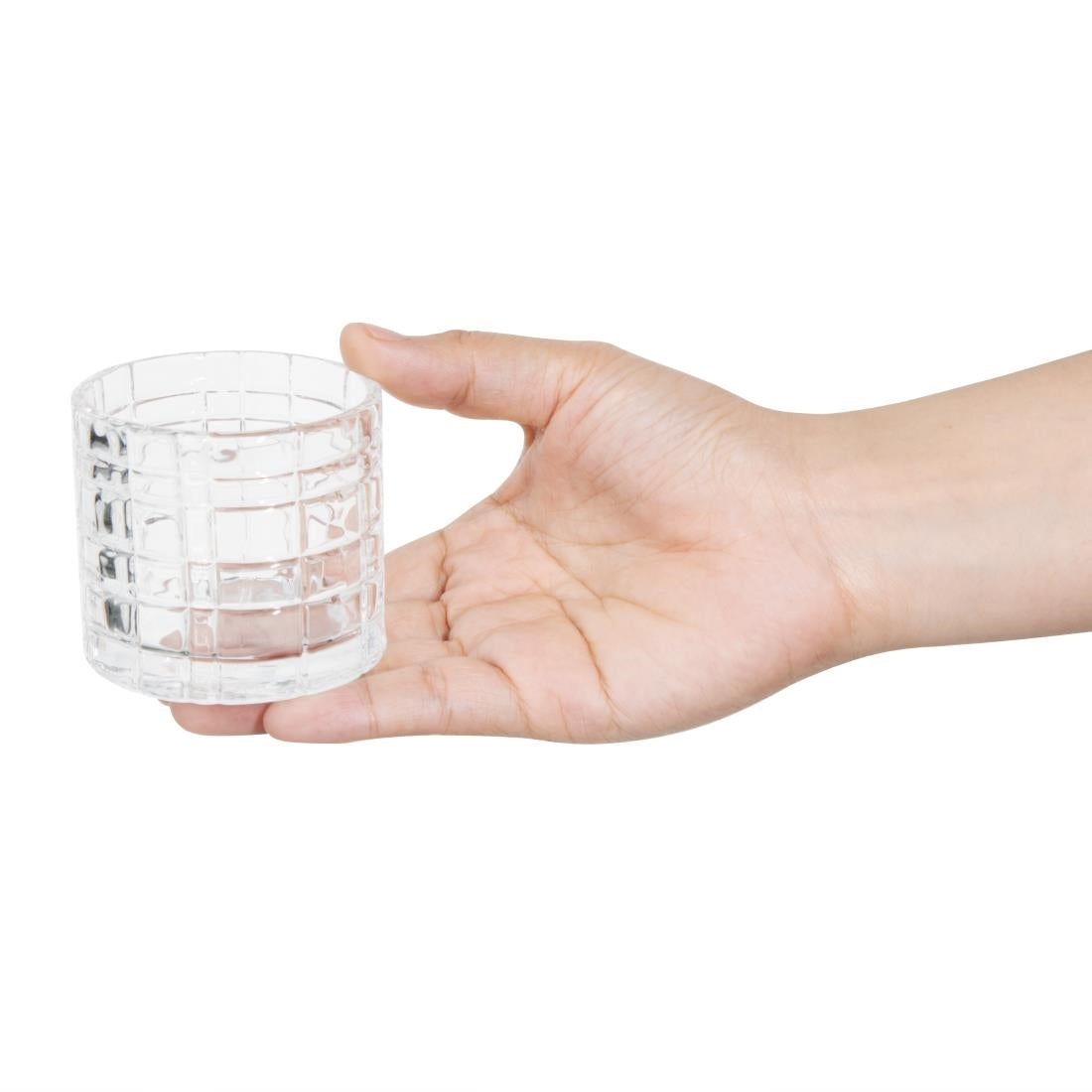 Olympia Geo Glasses Tealight Holders 64x57mm (6 Pack)