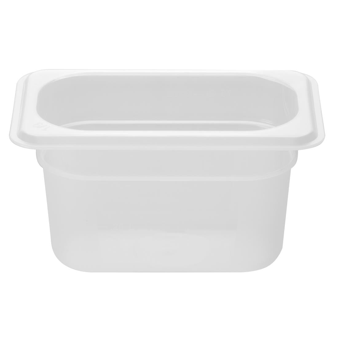 Nisbets Essentials Polypropylene 1/9 Gastronorm Container 100mm