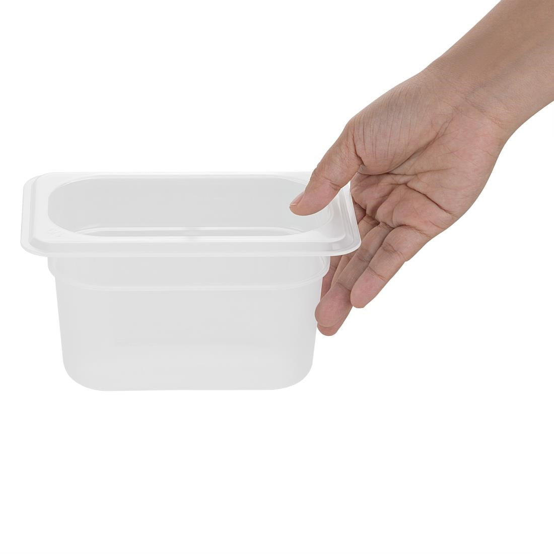 Nisbets Essentials Polypropylene 1/9 Gastronorm Container 100mm