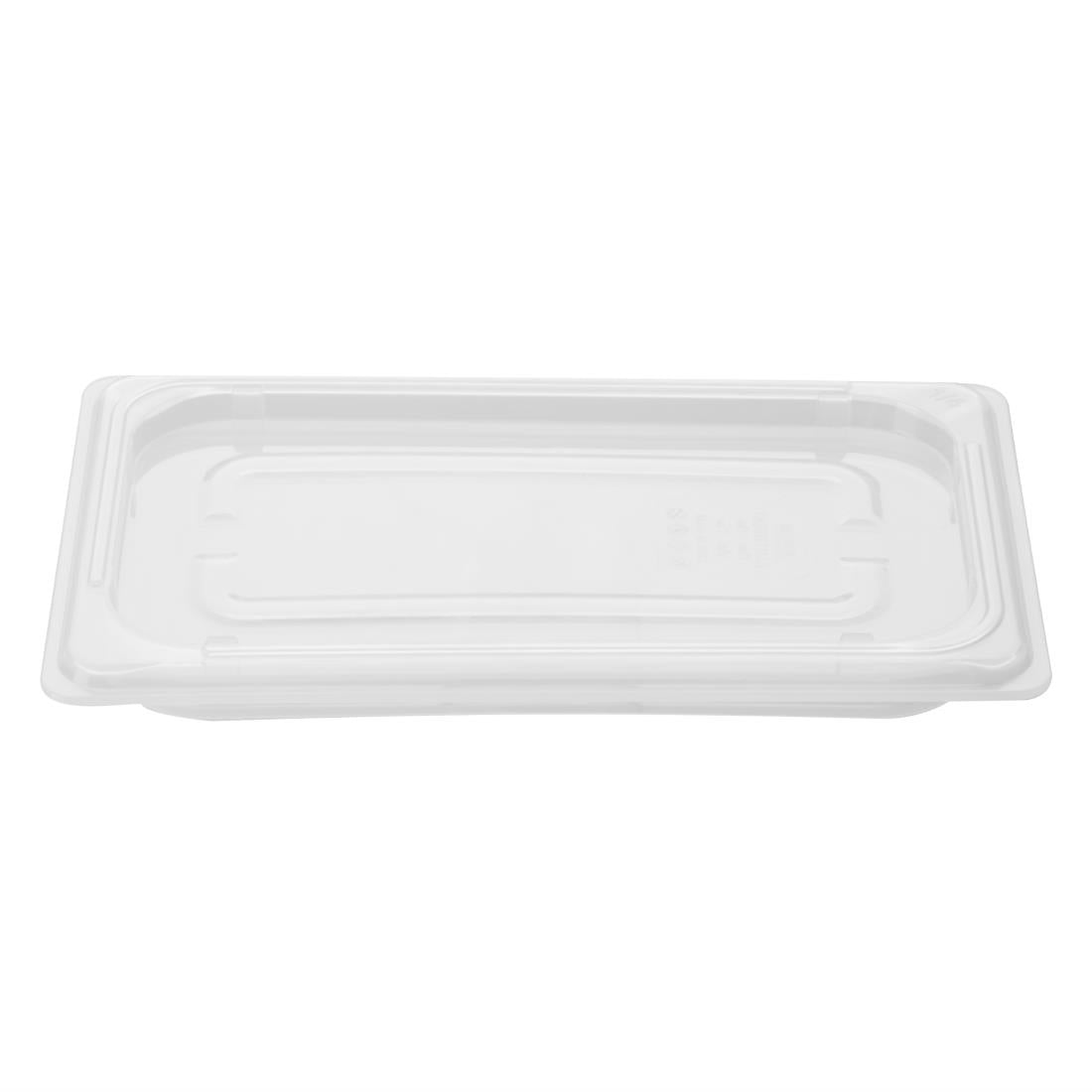 Nisbets Essentials Polypropylene Gastronorm Lid 1/4
