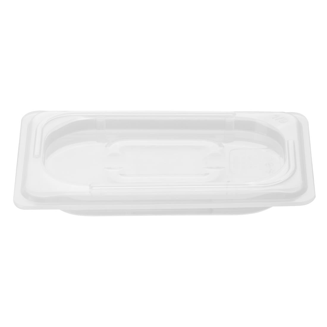 Nisbets Essentials Polypropylene Gastronorm Lid 1/9