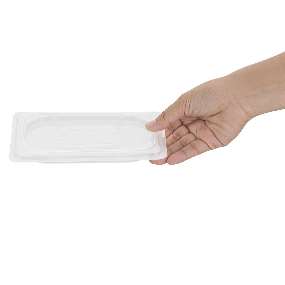 Nisbets Essentials Polypropylene Gastronorm Lid 1/9