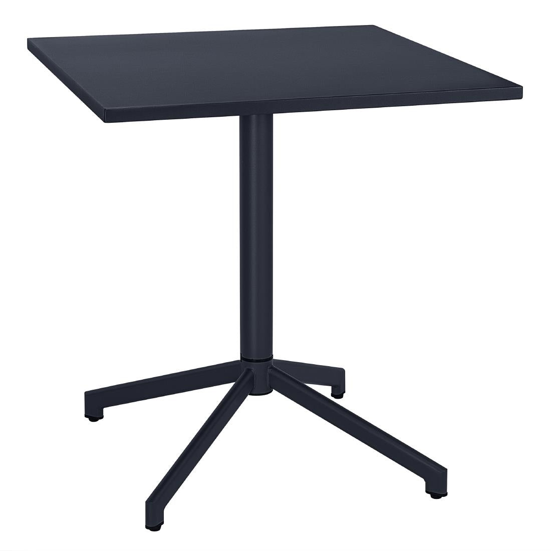 Bolero Porto Folding Table Slate Blue 700x750mm
