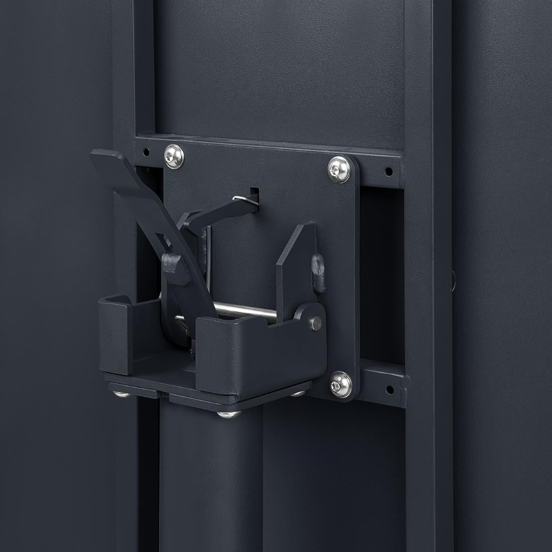 Bolero Porto Folding Table Slate Blue 700x750mm