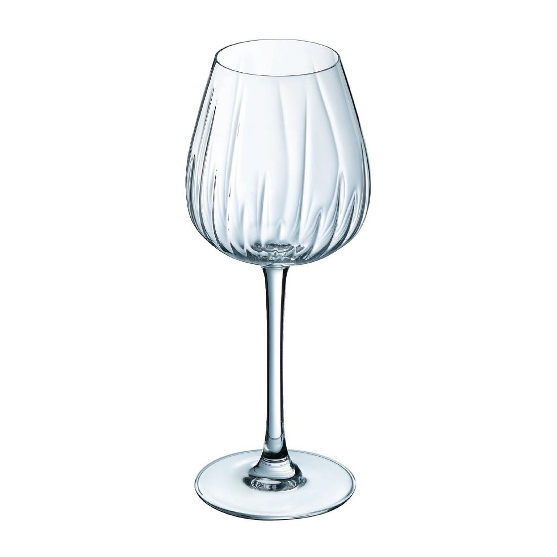 Cristal d'Arques Swirly Wine Glasses 350ml (8 Pack)