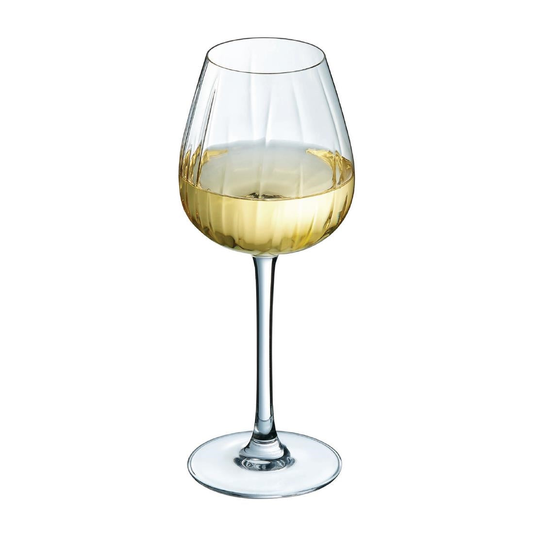 Cristal d'Arques Swirly Wine Glasses 350ml (8 Pack)