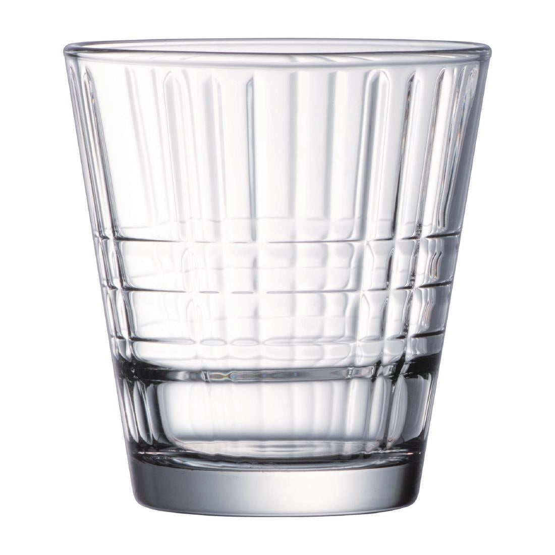 Arcoroc Stack Up Cross Tumblers 260ml (24 Pack)
