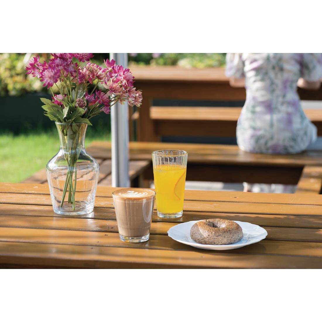 Arcoroc Stack Up Cross Tumblers 210ml (24 Pack)