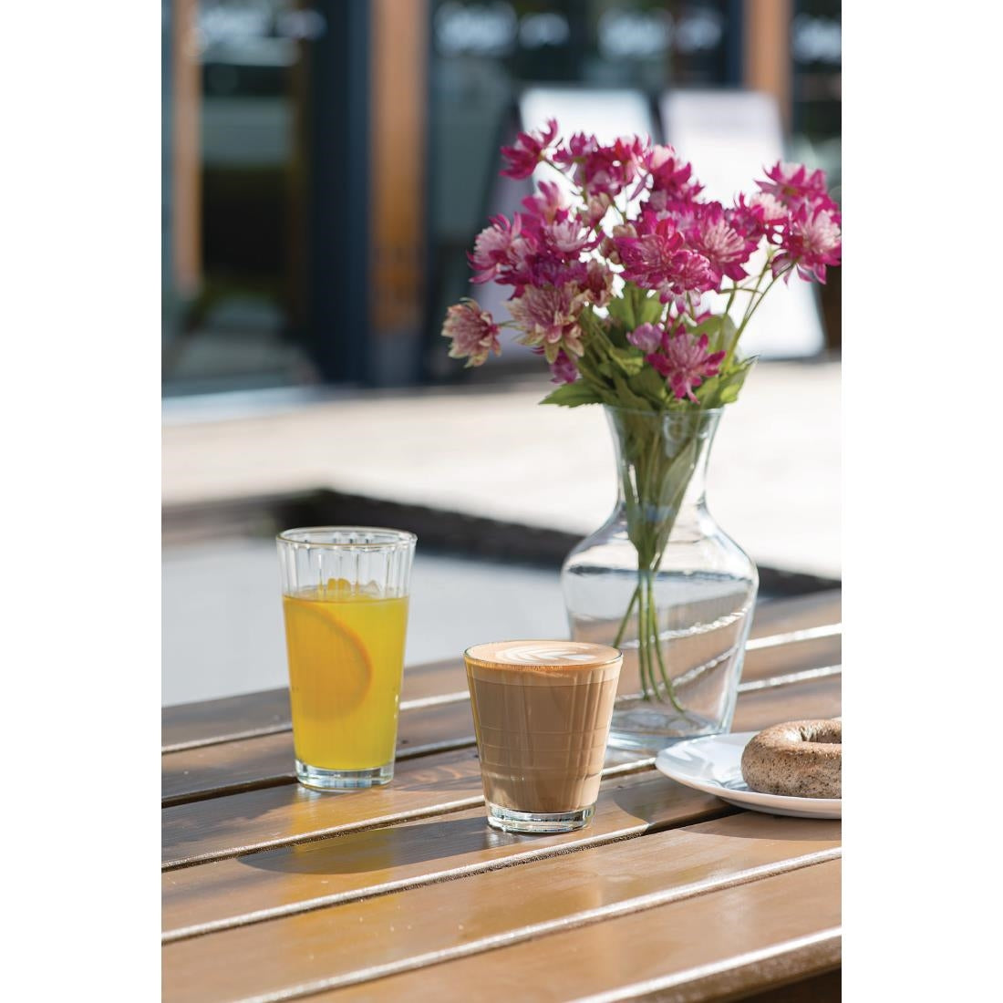 Arcoroc Stack Up Cross Tumblers 210ml (24 Pack)