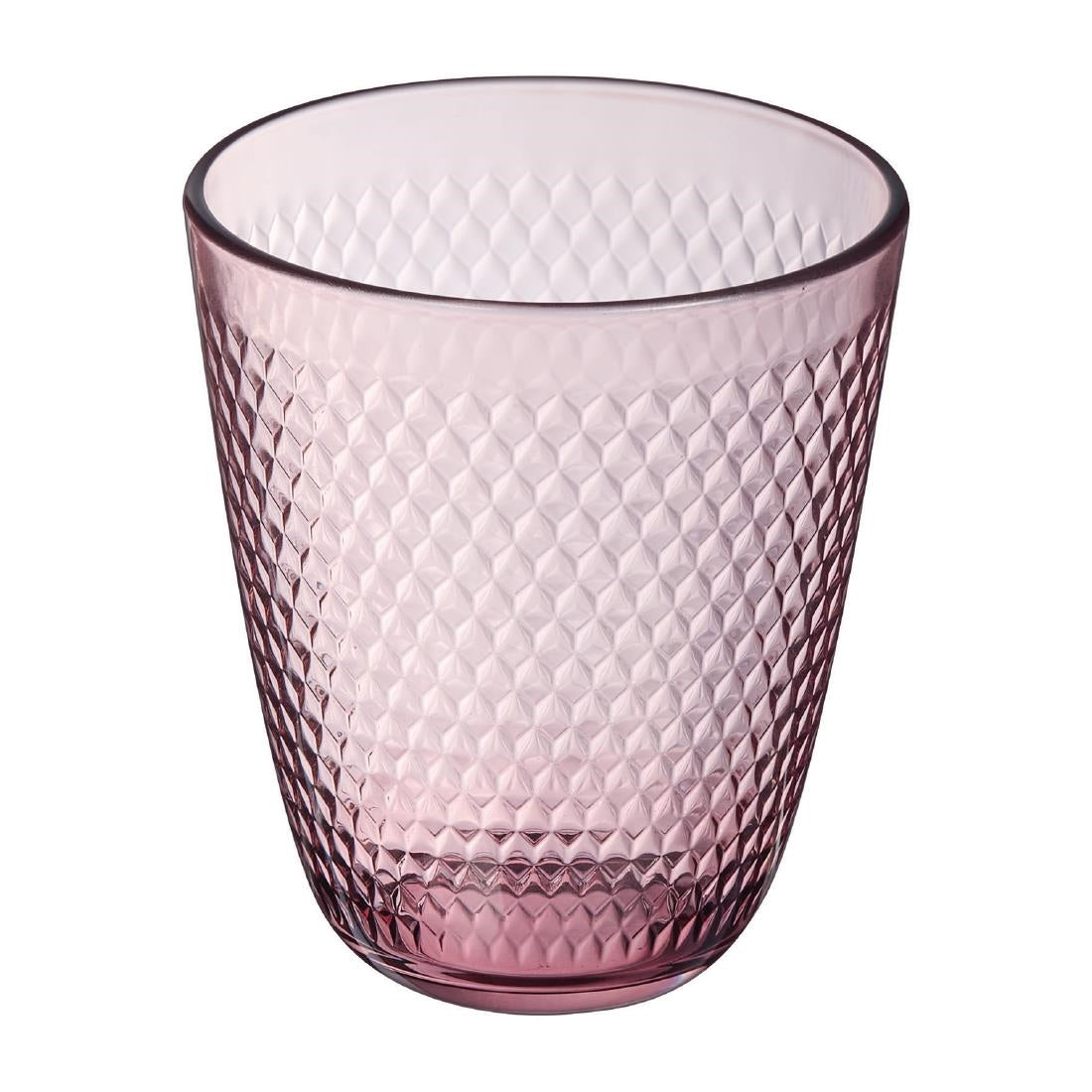 Arcoroc Pampille Tumblers Pink 310ml (24 Pack)