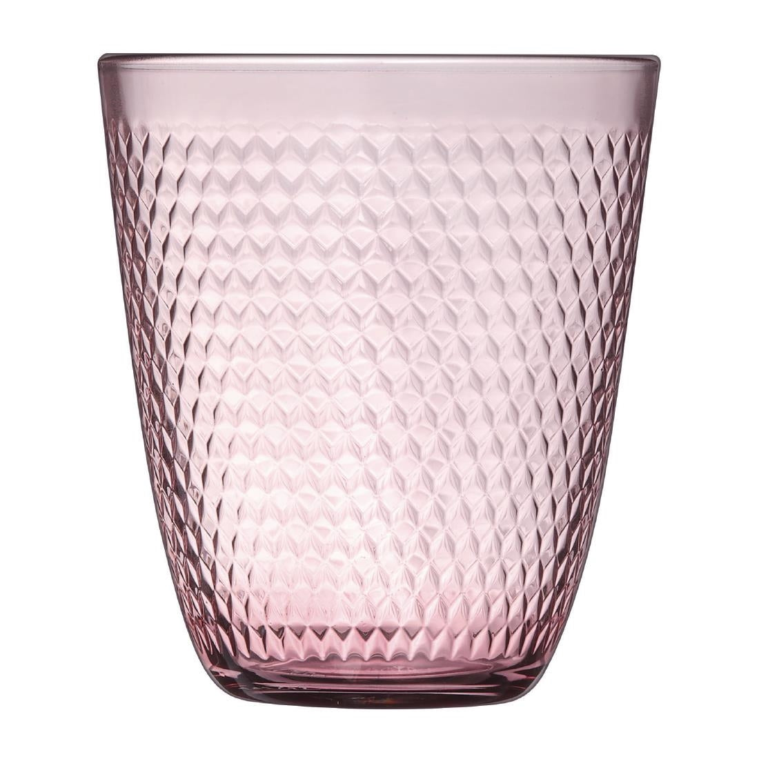 Arcoroc Pampille Tumblers Pink 310ml (24 Pack)
