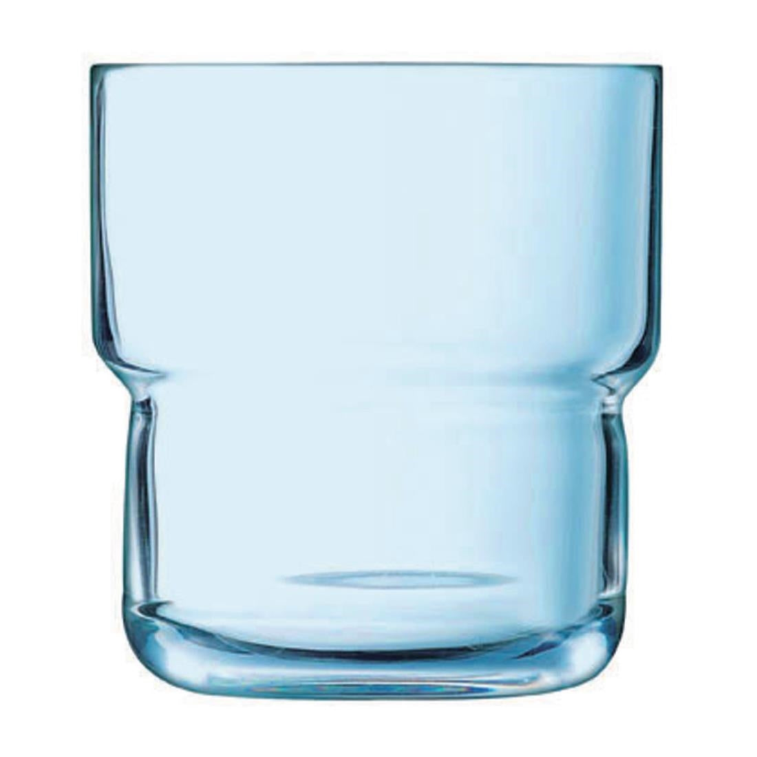 Arcoroc Log Brush Blue Tumblers 220ml (24 Pack)