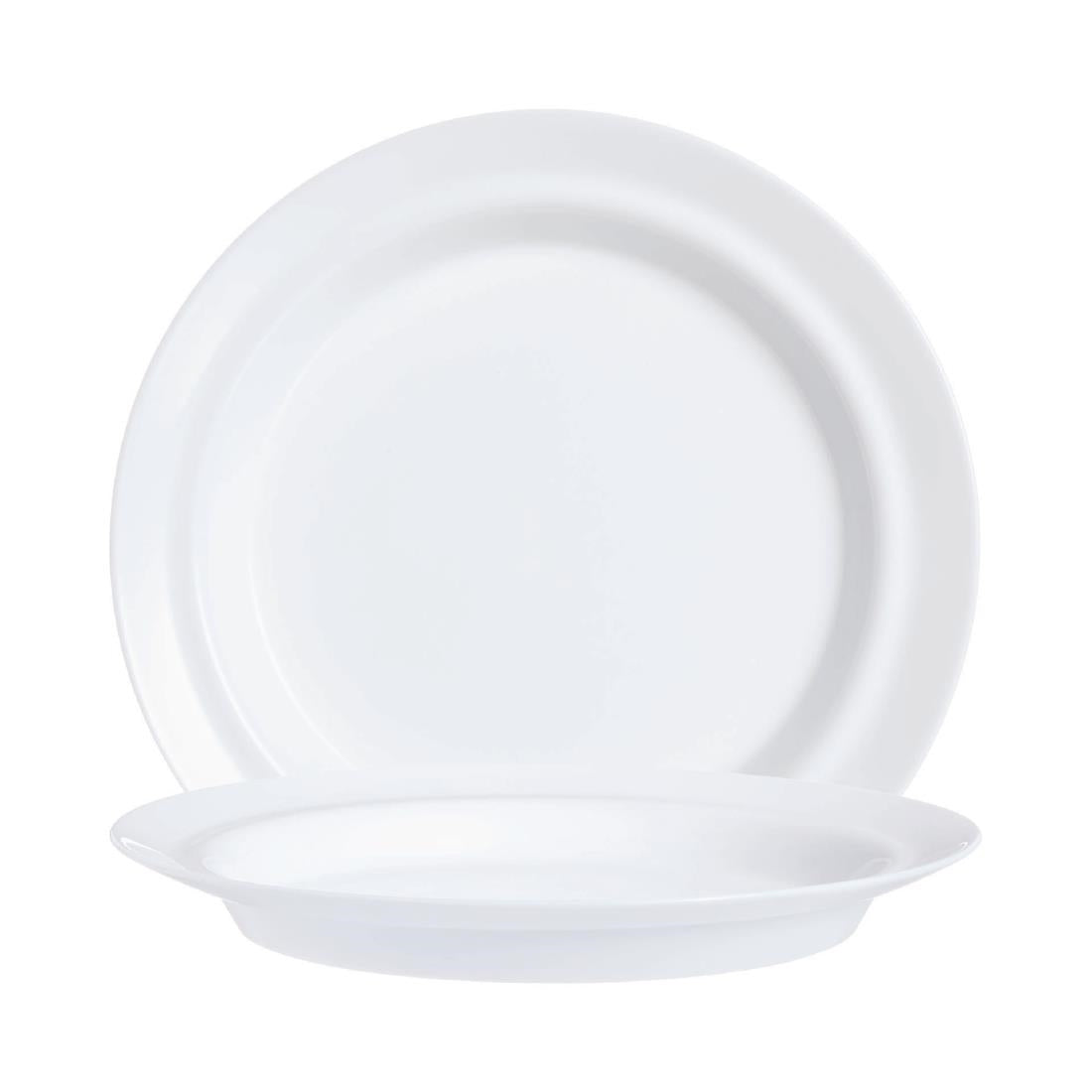 Arcoroc Autonomy Plates 230mm (12 Pack)