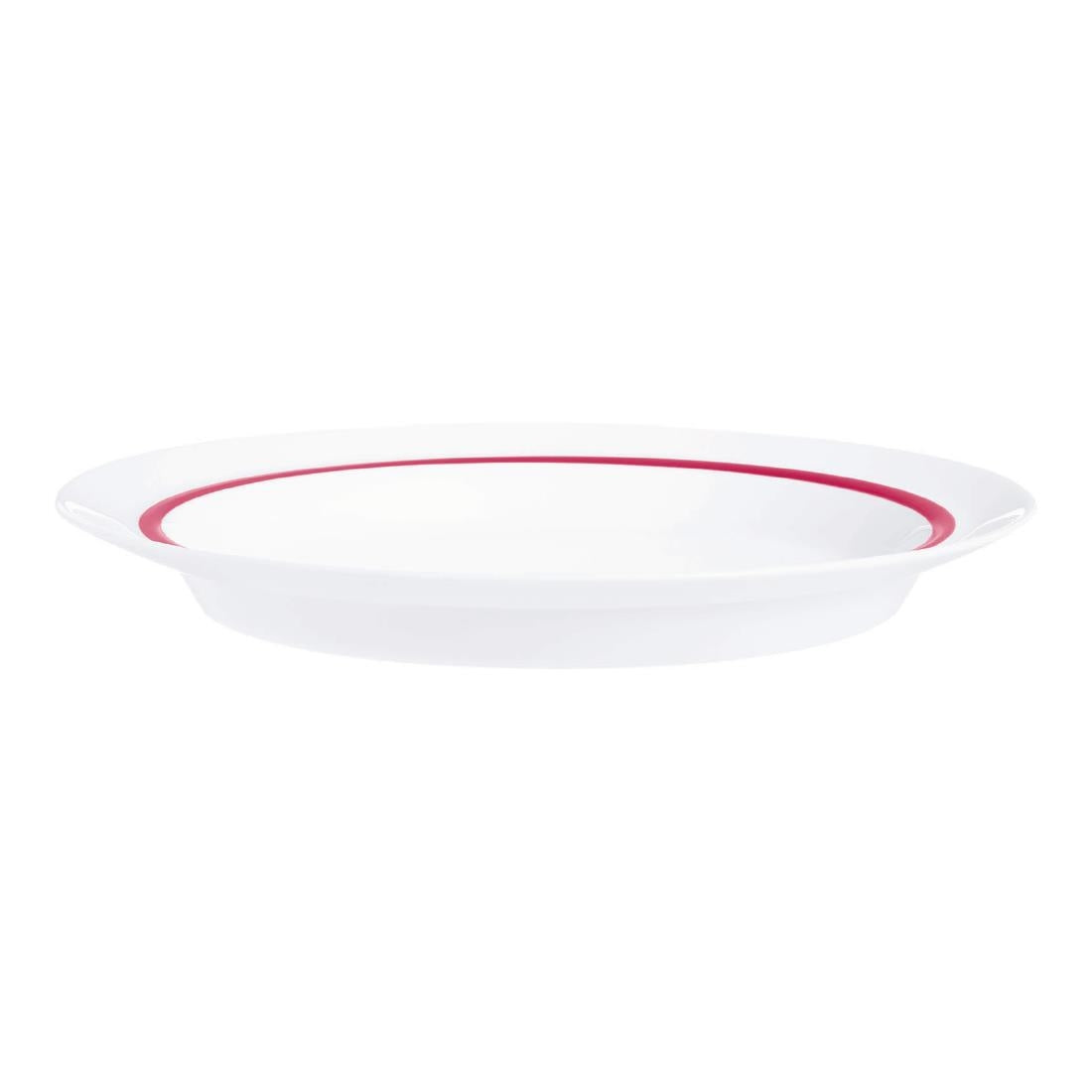 Arcoroc Autonomy Red Plates 230mm (12 Pack)