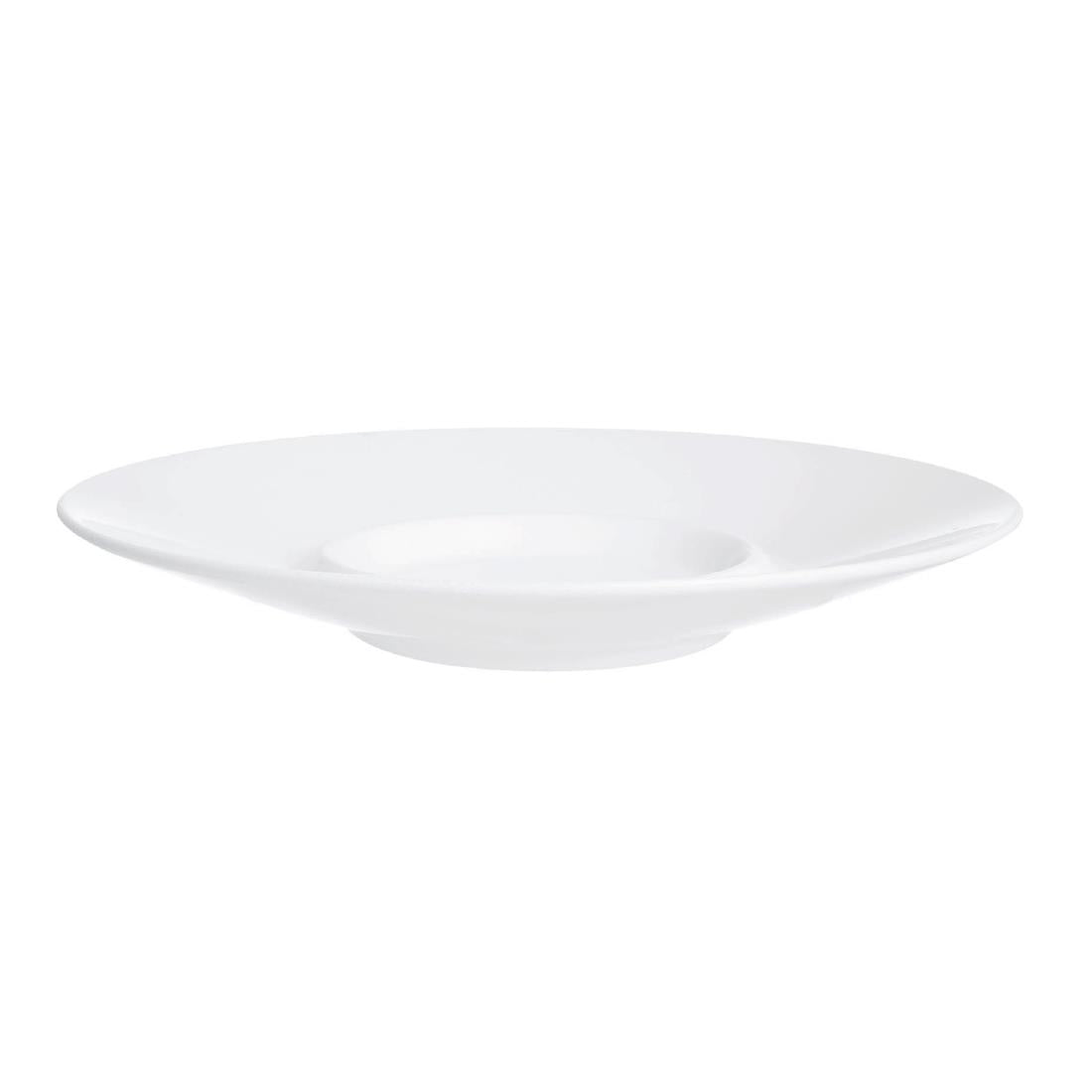 Arcoroc Intensity White Baril Saucers 140mm (24 Pack)