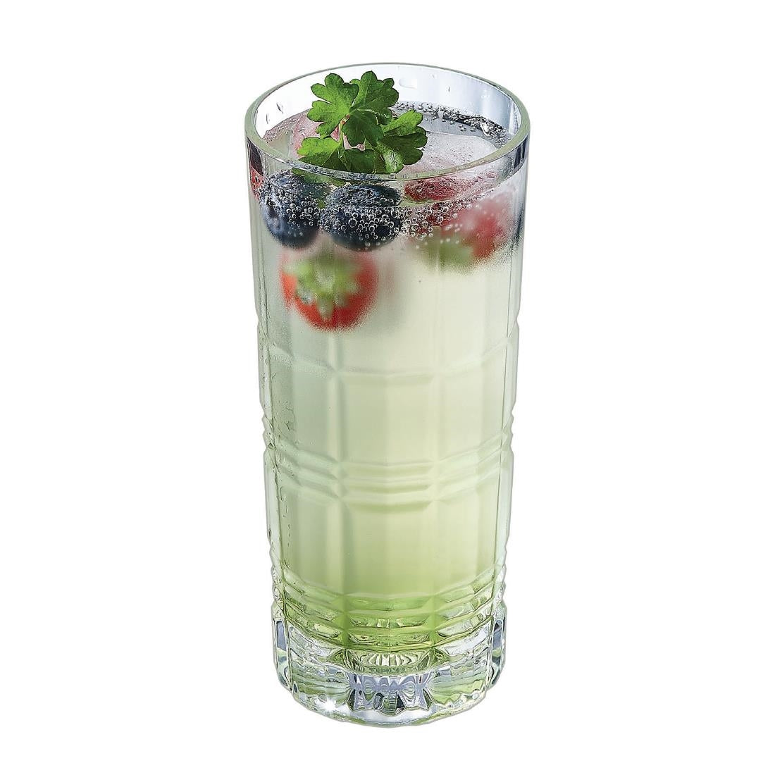 Arcoroc Brixton Tubo/Hi Ball Tumblers 310ml (12 Pack)