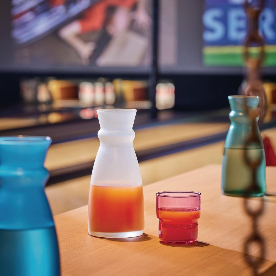 Arcoroc Log Brush Cherry Tumblers 220ml (48 Pack)