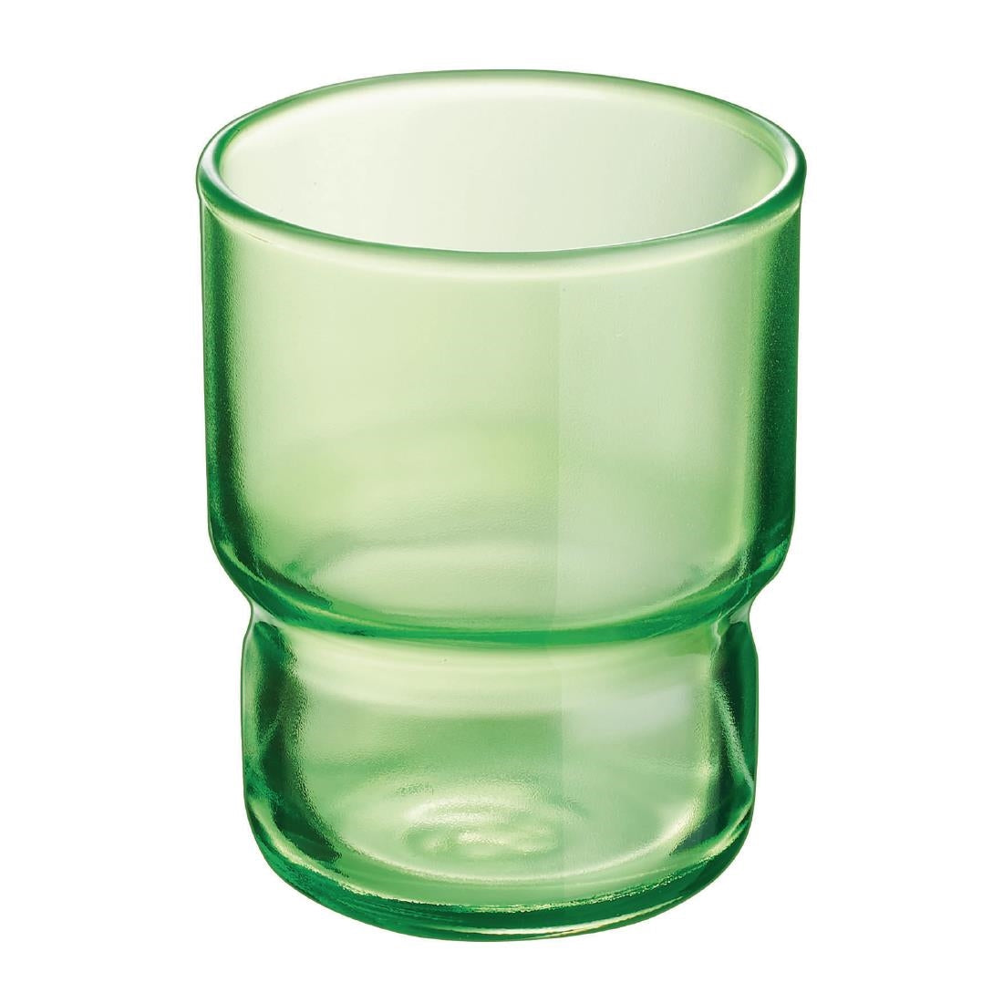 Arcoroc Log Brush Green Tumblers 160ml (48 Pack)