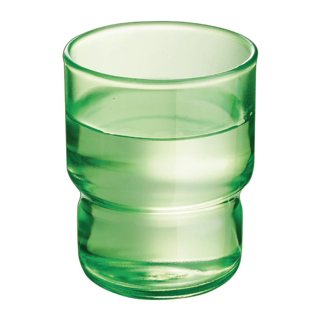 Arcoroc Log Brush Green Tumblers 160ml (48 Pack)