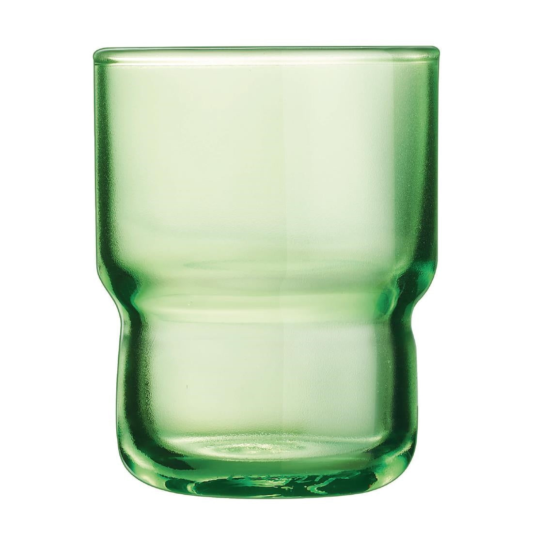 Arcoroc Log Brush Green Tumblers 160ml (48 Pack)