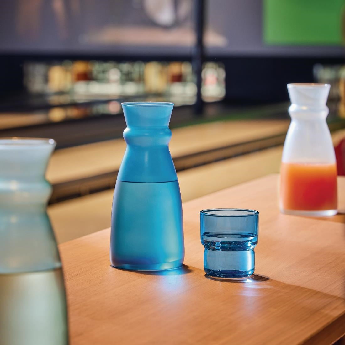 Arcoroc Log Brush Blue Tumblers 160ml (48 Pack)