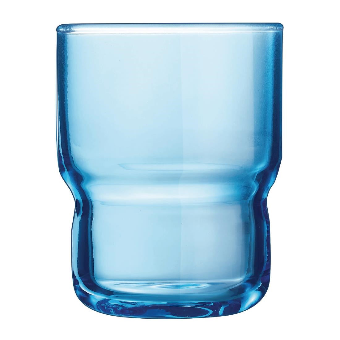 Arcoroc Log Brush Blue Tumblers 160ml (48 Pack)