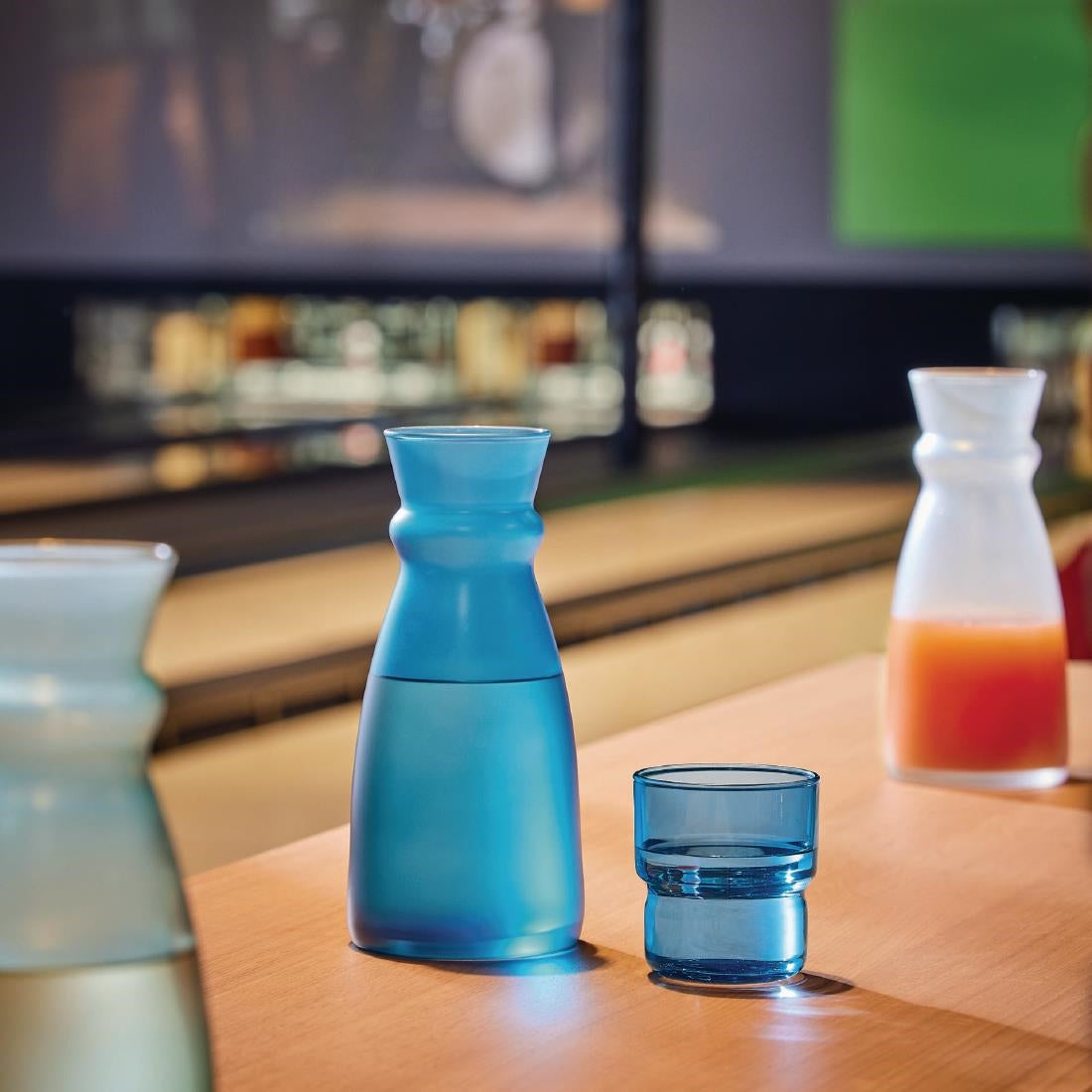 Arcoroc Log Brush Blue Jean Tumblers 220ml (48 Pack)