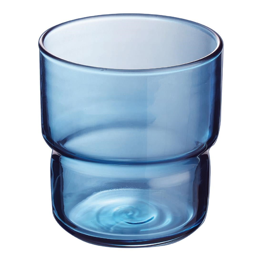 Arcoroc Log Brush Blue Jean Tumblers 220ml (48 Pack)