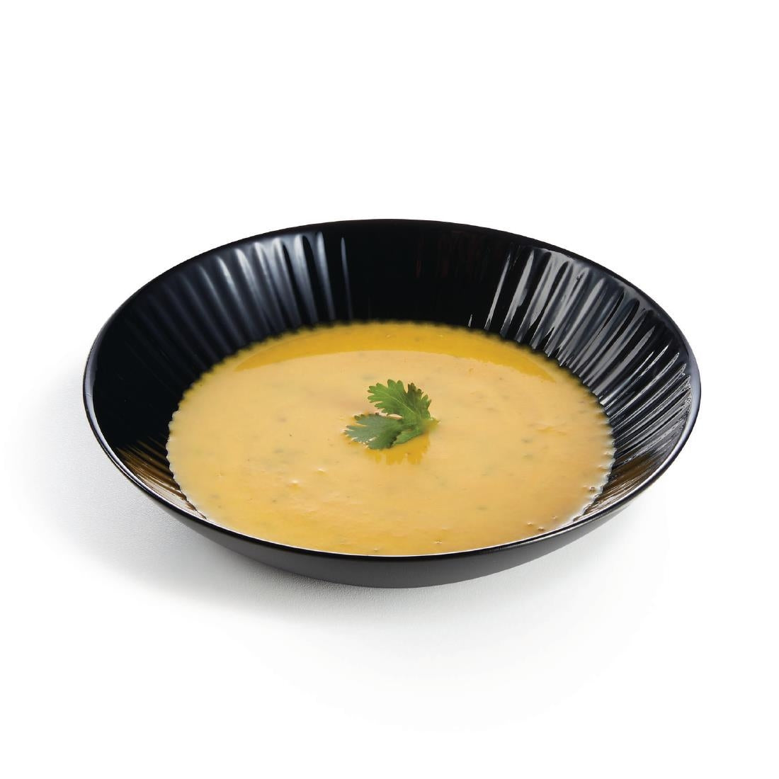 Luminarc Cottage Black Rimless Pasta/Soup Bowls 220mm (24 Pack)