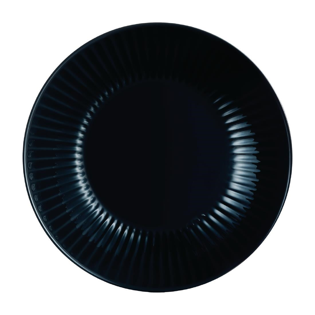 Luminarc Cottage Black Rimless Pasta/Soup Bowls 220mm (24 Pack)