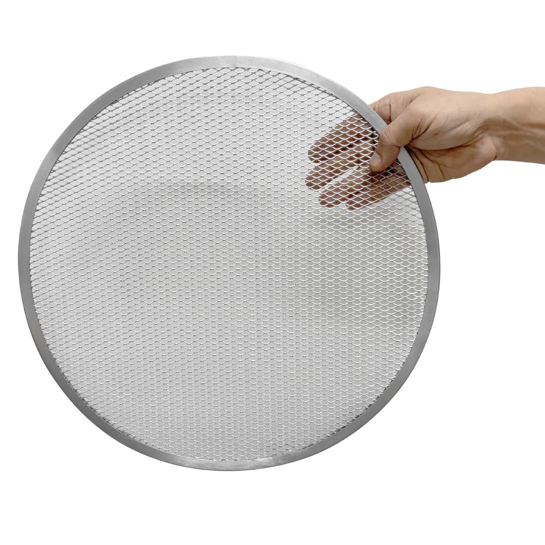 Vogue Aluminium Pizza Screen 16"