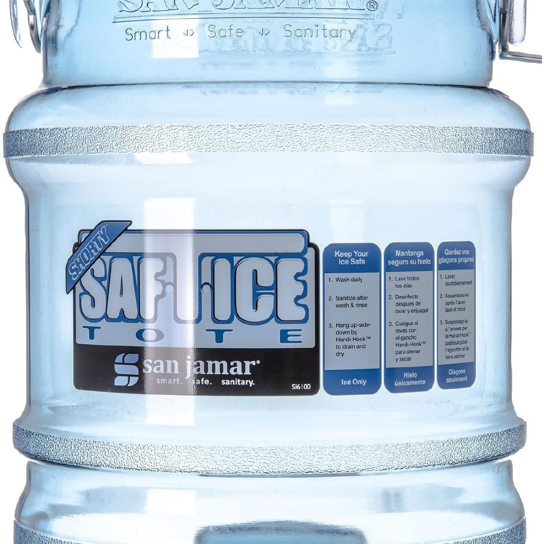 San Jamar Saf-T-Ice Tote 22.7Ltr