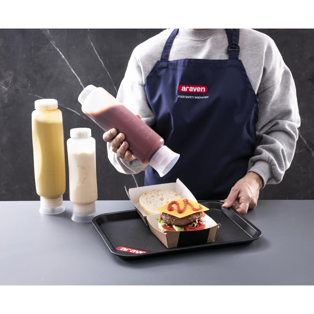 Araven FIFO Fast Sauce Bottle 15oz