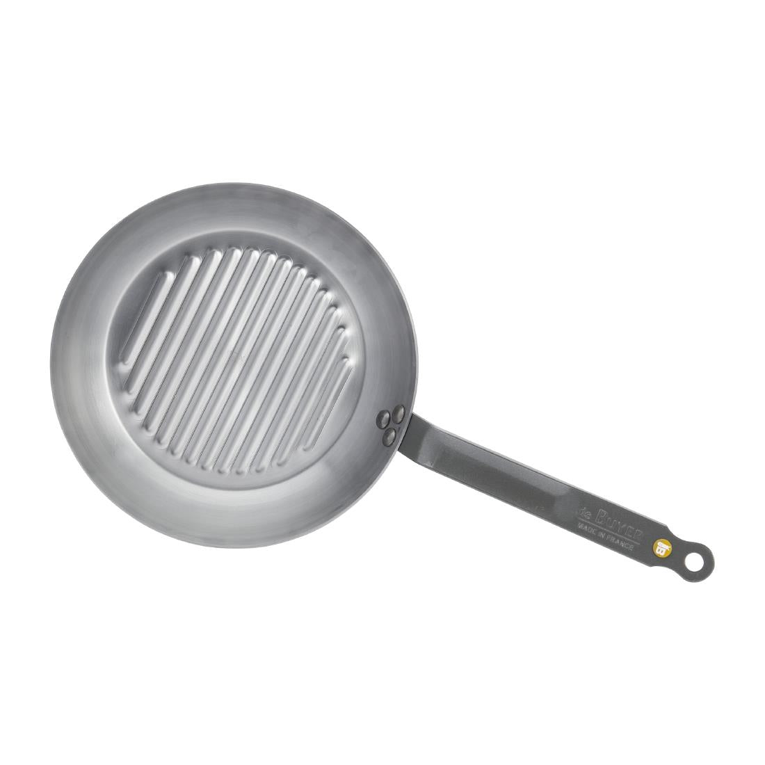 De Buyer Mineral B Round Grill Pan 26cm