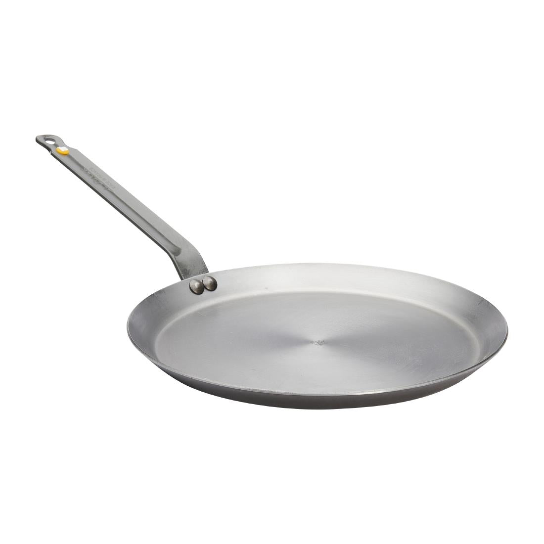 De Buyer Mineral B Steel Round Pancake Pan 30cm
