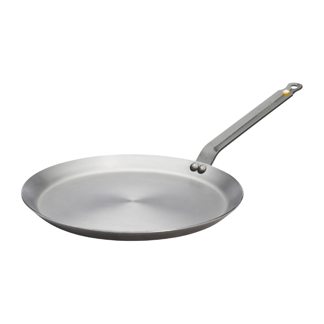 De Buyer Mineral B Steel Round Pancake Pan 30cm