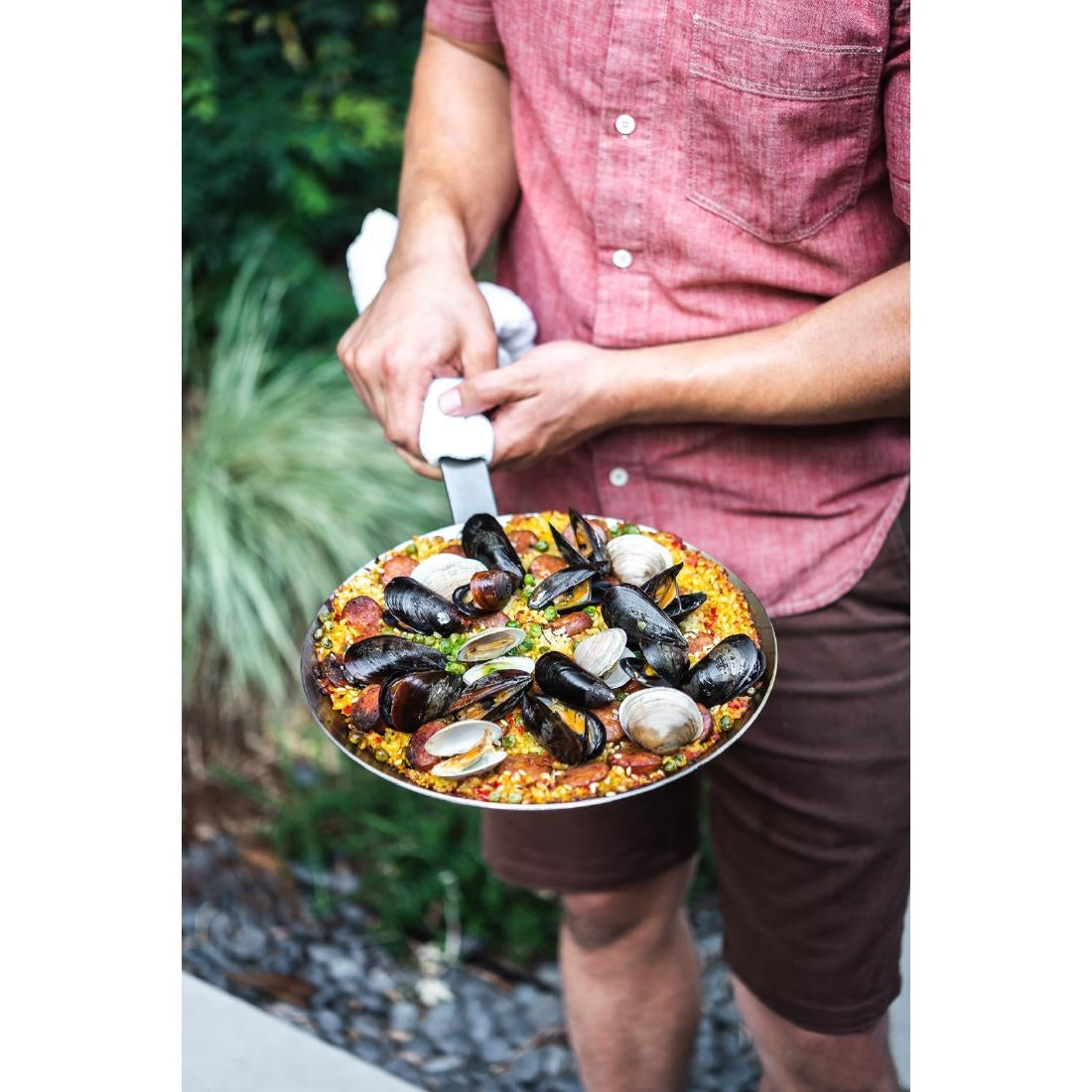 De Buyer Mineral B Steel Steak Frying Pan 24cm