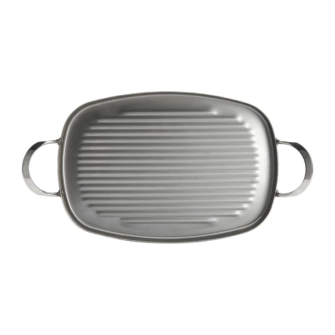 De Buyer Iron Grill with Handles 38x26cm