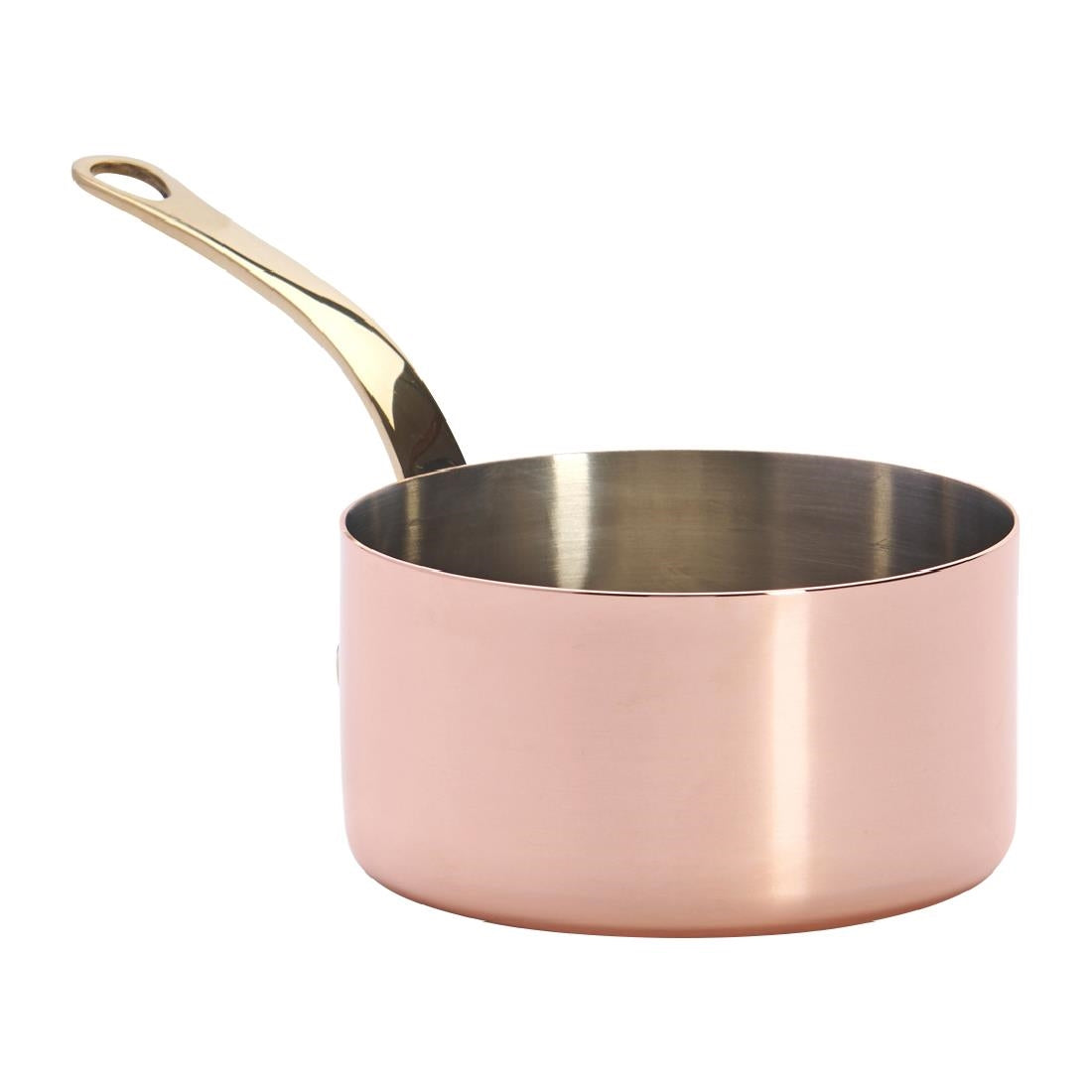 De Buyer Inocuivre Mini Saucepan with Brass Handle 10cm