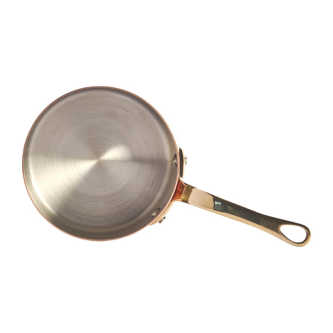 De Buyer Inocuivre Mini Saucepan with Brass Handle 10cm