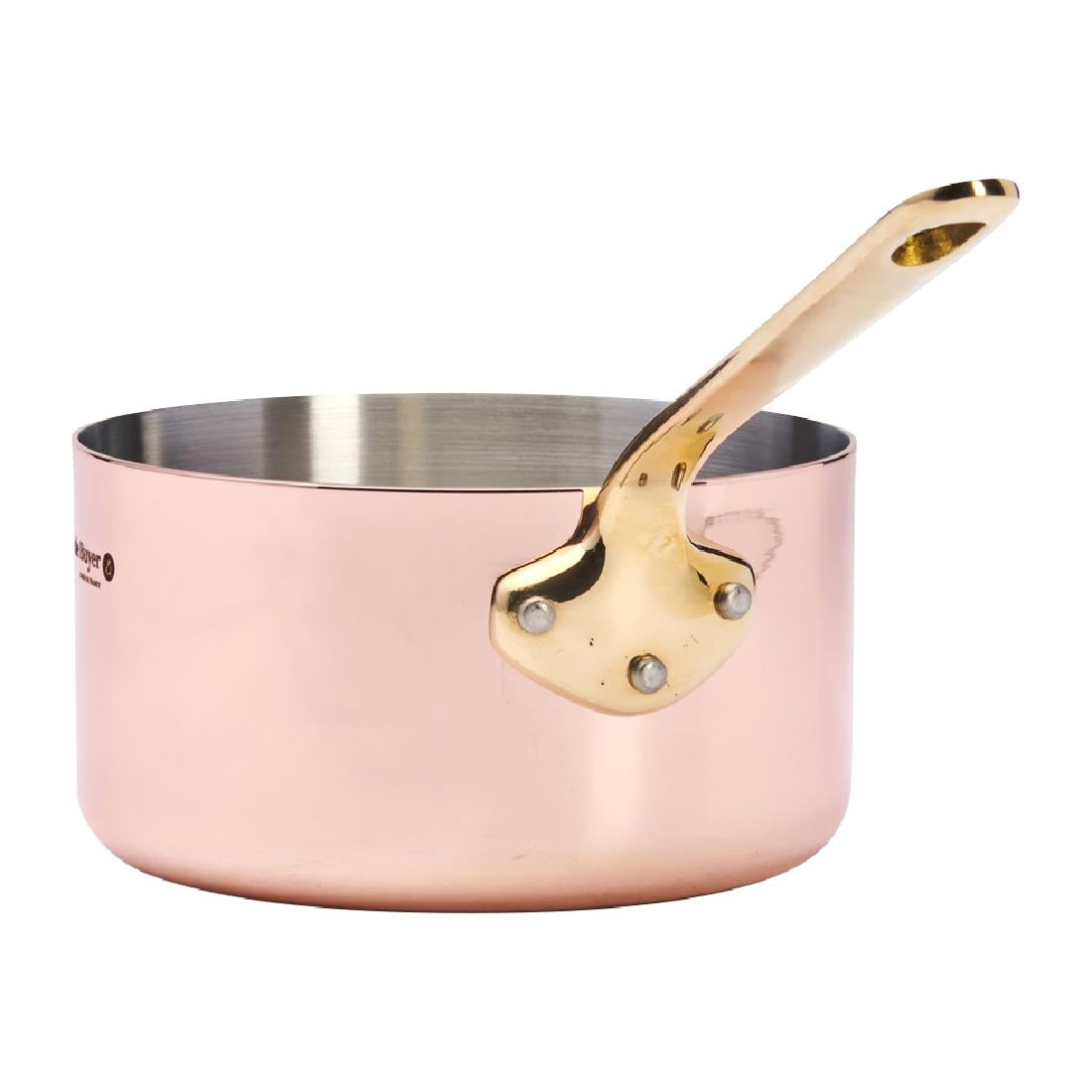 De Buyer Inocuivre Saucepan with Brass Handle 12cm