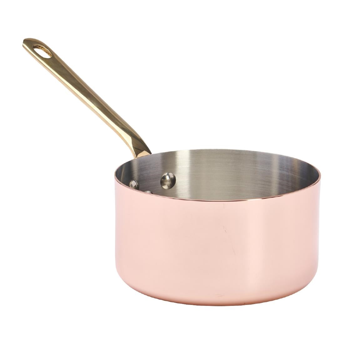 De Buyer Inocuivre Saucepan with Brass Handle 14cm