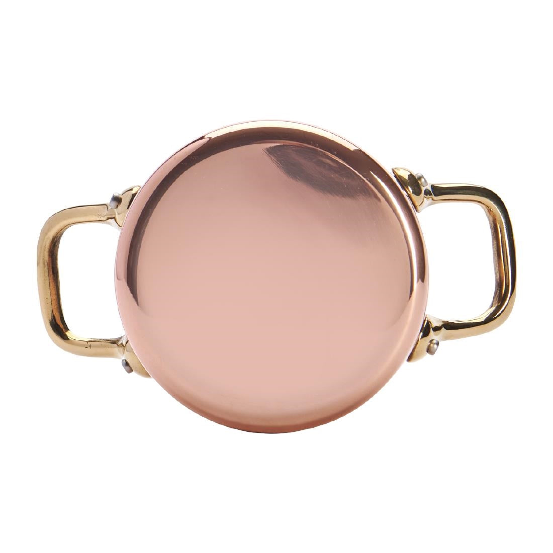 De Buyer Inocuivre Mini Saucepan with Brass Handles 10cm